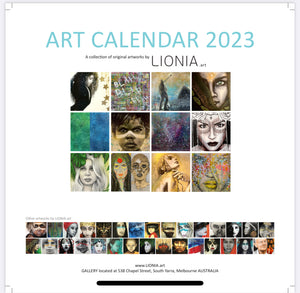 2023 Art Calendar - SOLD OUT - your personal art show and organiser. ORDER NOW