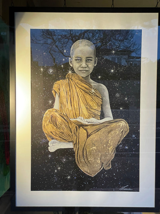 Om / Star Deluxe/sold. Enquire to get a custom work.