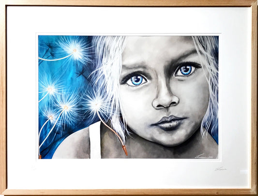 Make a Wish - Portrait of innocence. Limited Edition