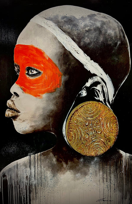 African gold / Red - Limited Ed Print
