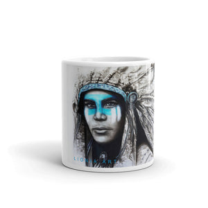 Blue Chief - Original Art by Lionia Mug