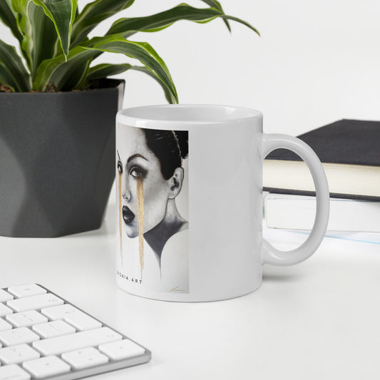 Golden Lessons - Original Art by Lionia Mug