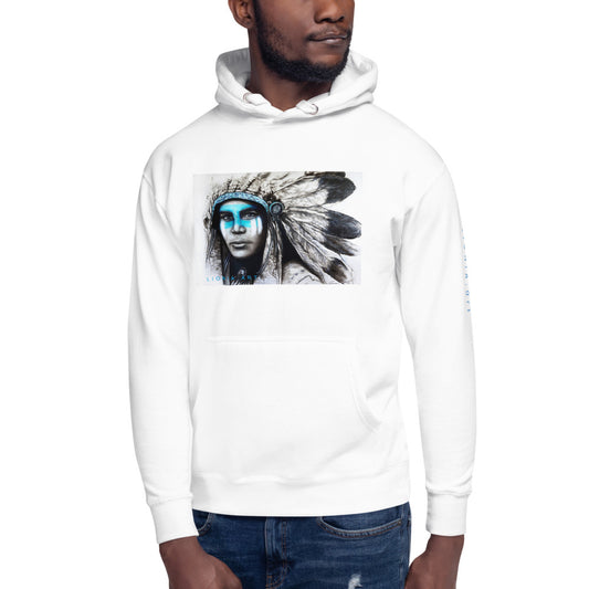 Blue Chief - Original Art by Lionia Hoodie