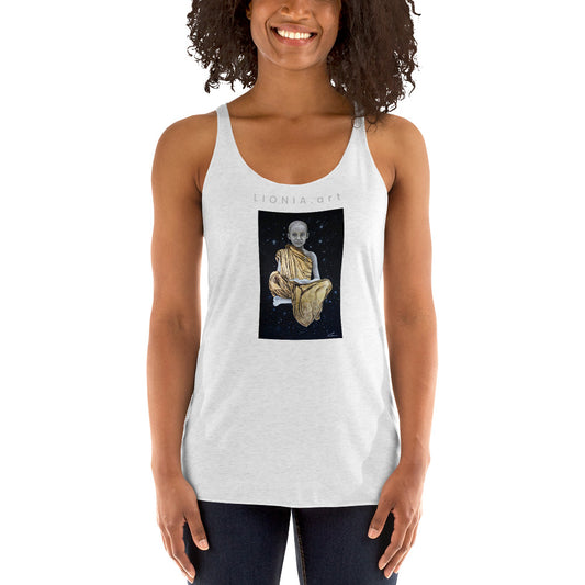 Golden Om -  Zen Women's Racerback Tank