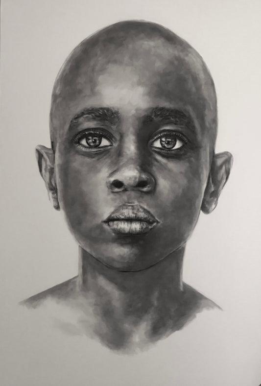 Just a Boy - African boy portrait. Limited Edition